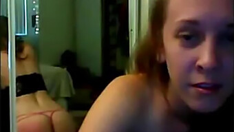 Amateur Webcam Star Discovers Self-Satisfying Gagging Technique