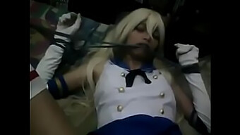 Udforsk Verden Af Shimakaze Cosplay Og Amatørsex