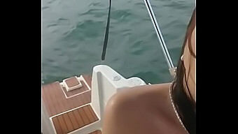 Sexy Couple Gets Nautical On The Boat